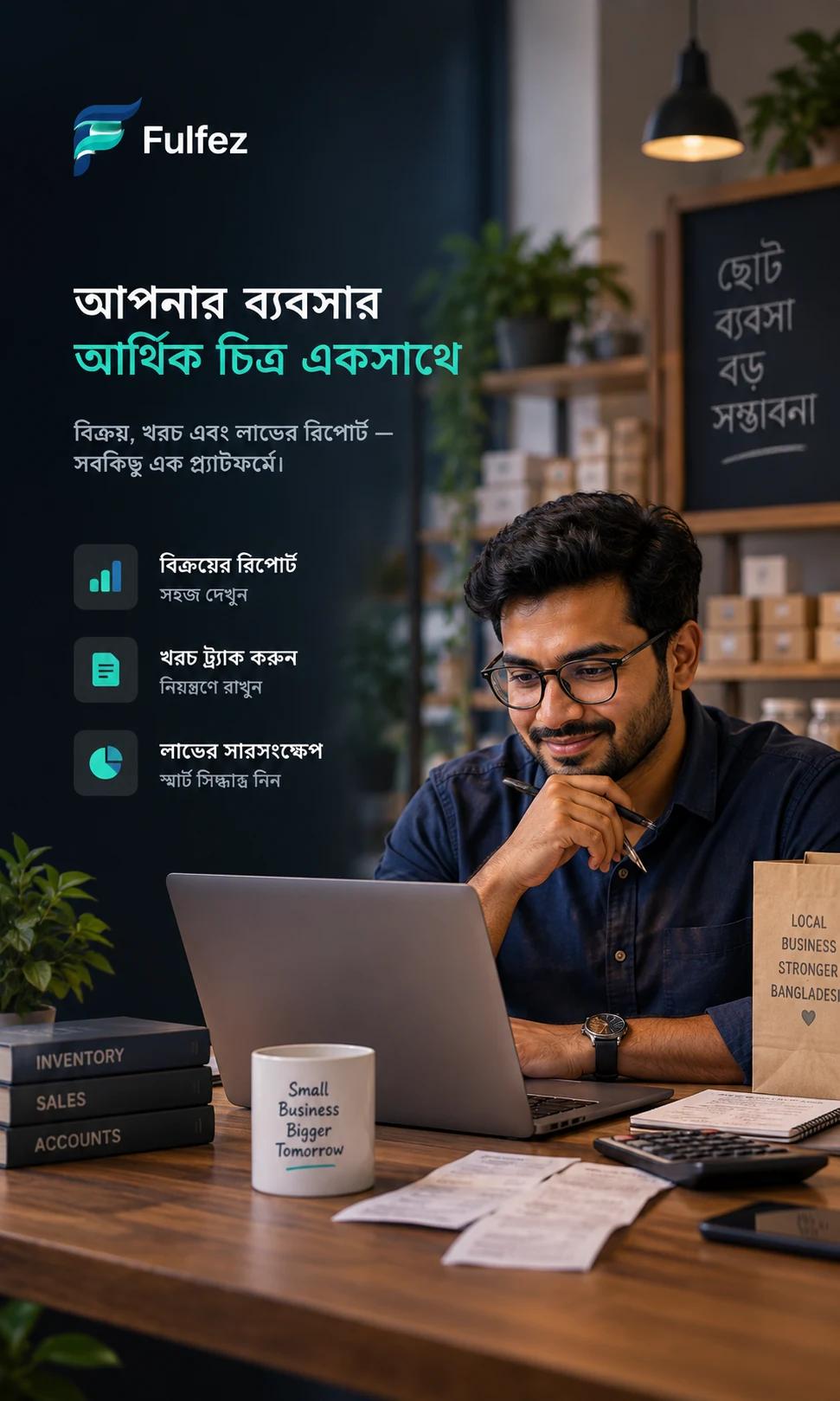 Fulfez Financial Analytics - আপনার ব্যবসার আর্থিক চিত্র একসাথে